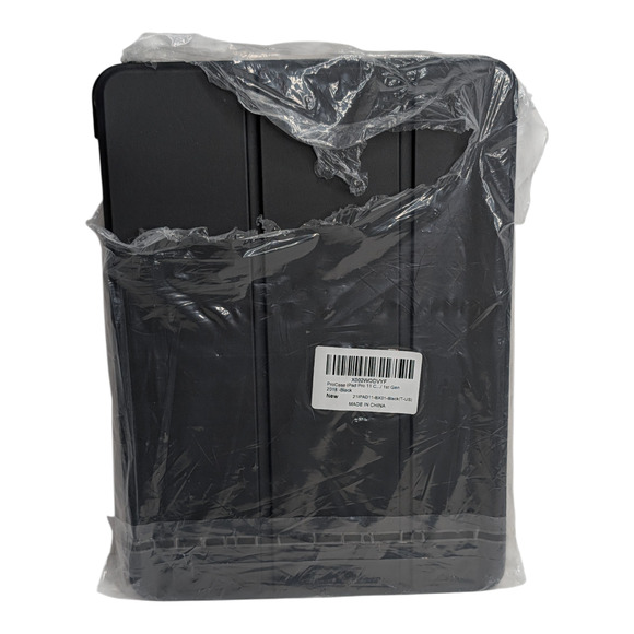 Black ProCase for iPad Pro 11 Inch 2018 1st gen Slim Stand Hard Back Cover - Picture 2 of 4